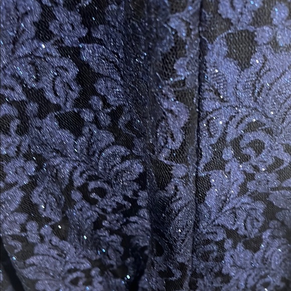 R & M Richards Lace Womens Sleeveless Scalloped Fit + Flare Dress - Picture 6 of 6